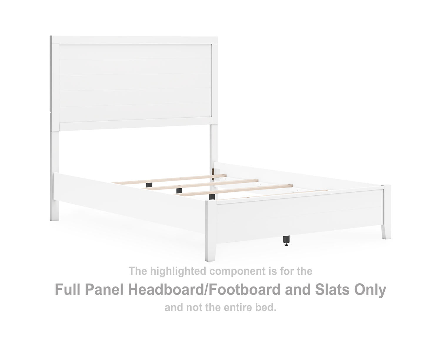 Binterglen Full Panel Headboard/Footboard and Slats