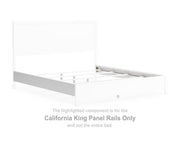 Binterglen California King Panel Rails