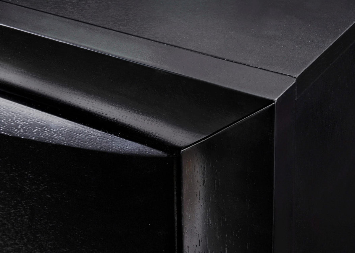SETB4285 DORMITORIO CON ALMACENAMIENTO NEGRO EMILY KING