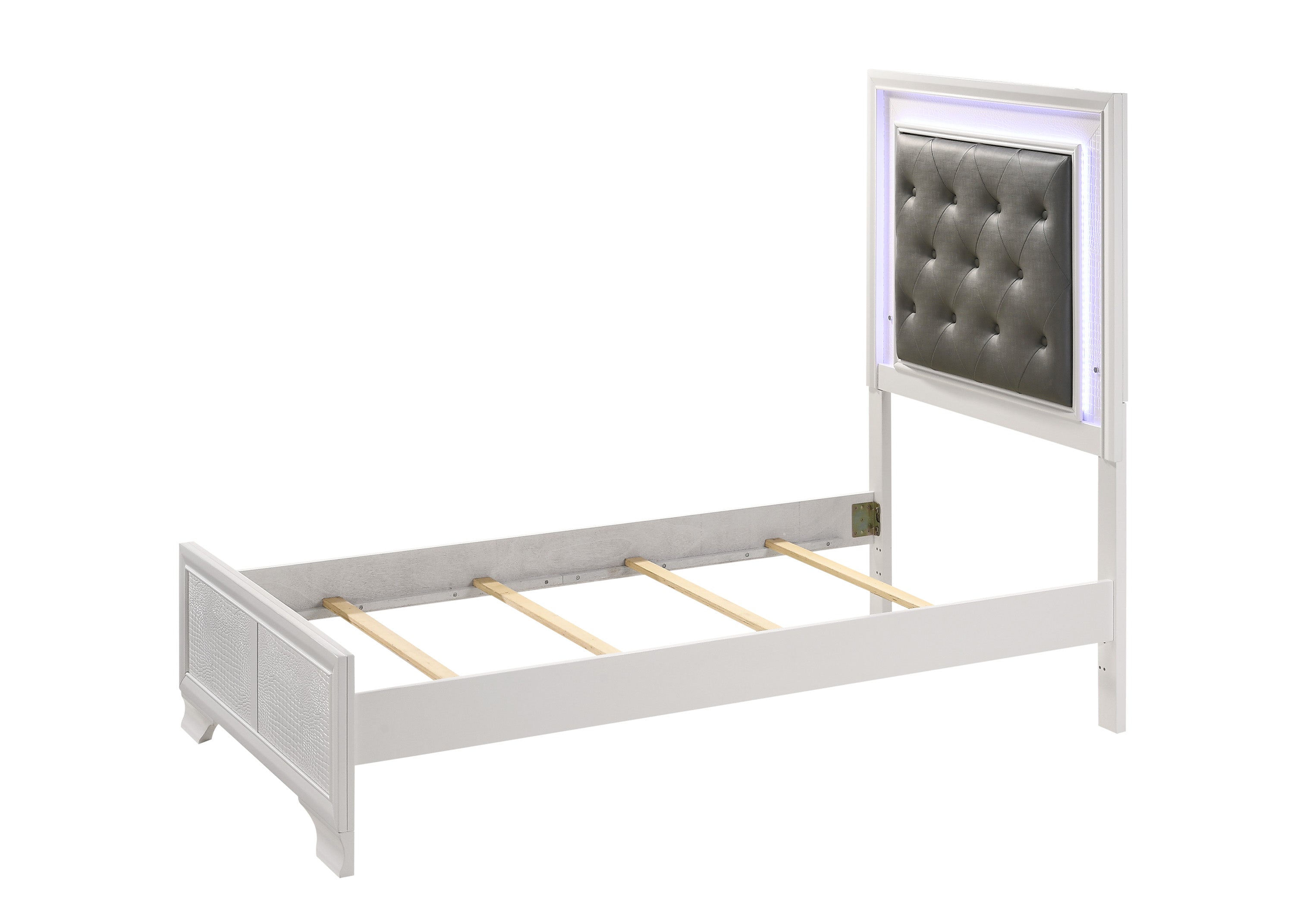 SETB4312 LYSSA KING BEDROOM OAT/FROST