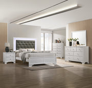 LYSSA FULL LED HB+FOOTBOARD FROST/OAT HB