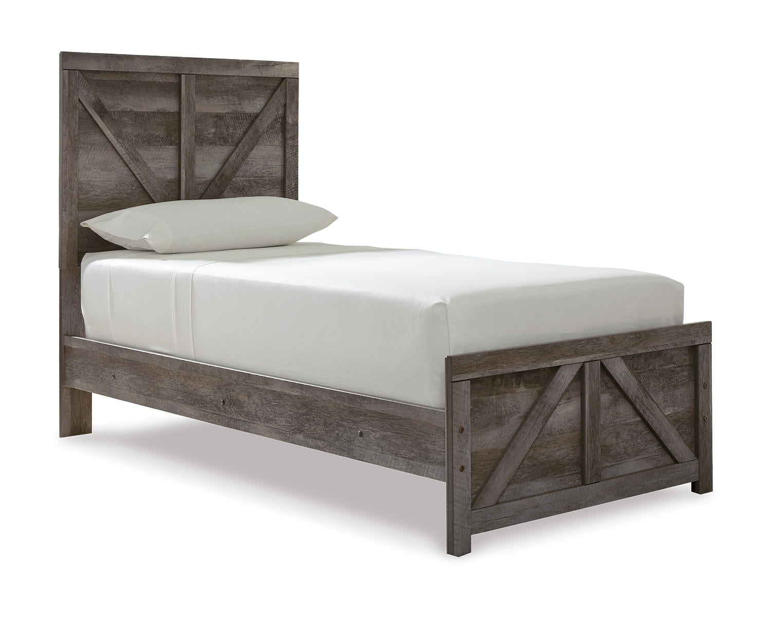 Wynnlow Twin Panel Bed, Dresser and Nightstand