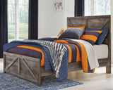 Wynnlow Full Crossbuck Panel Bed