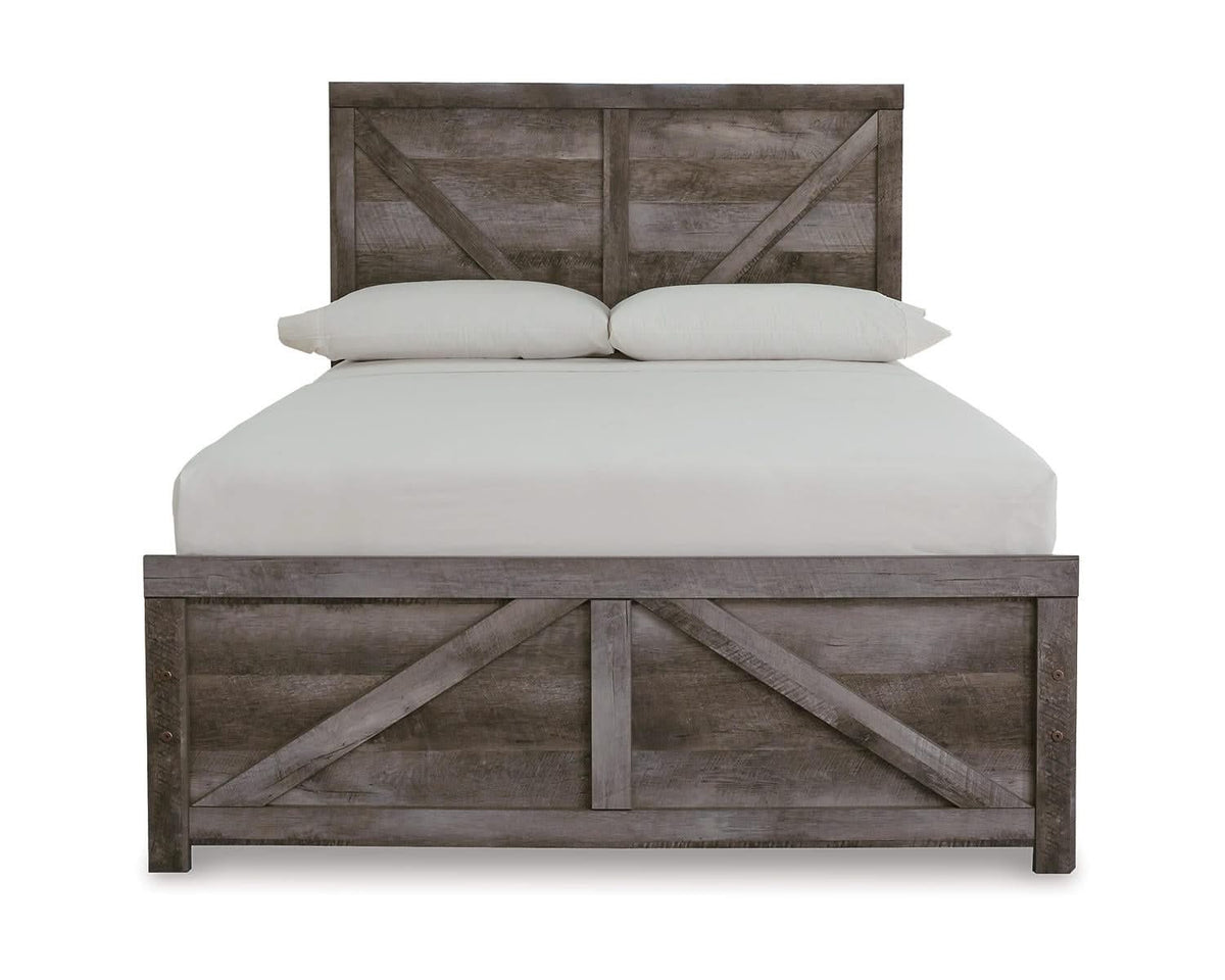 Wynnlow Full Crossbuck Panel Bed