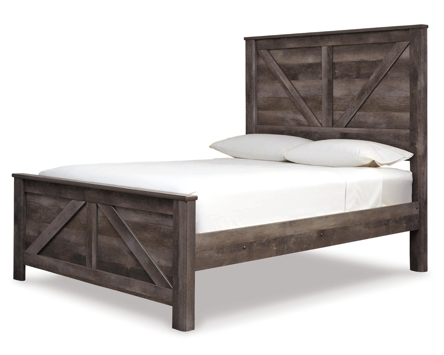 Wynnlow Queen Crossbuck Panel Bed