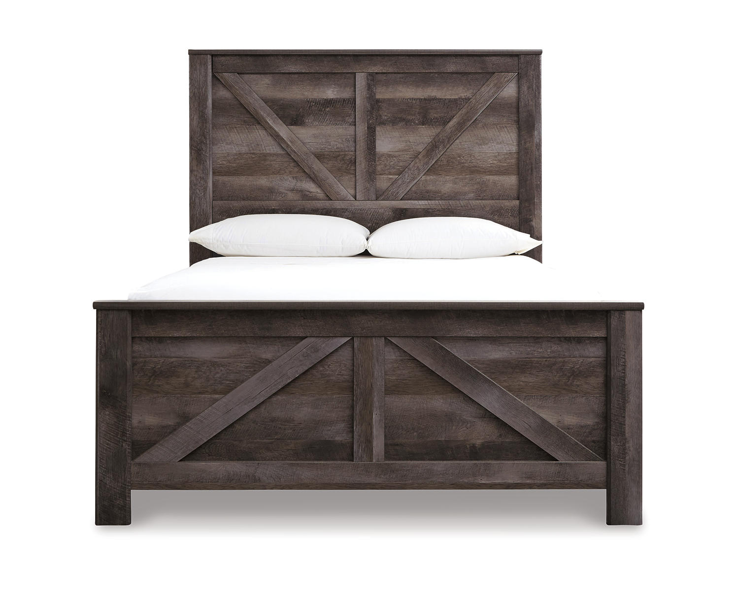 Wynnlow Queen Crossbuck Panel Bed