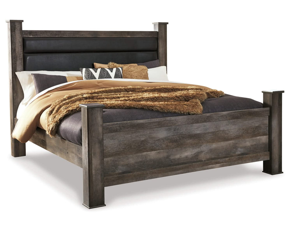 Cama con dosel Wynnlow King
