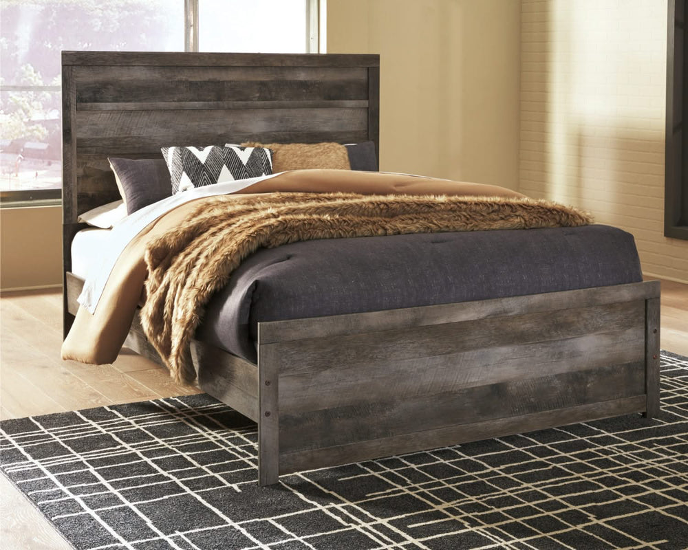 Cama Queen con paneles Wynnlow