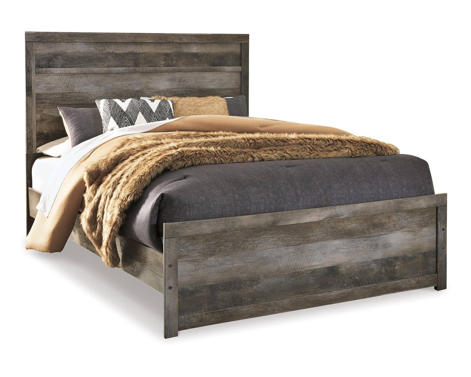 Wynnlow Queen Panel Bed and Nightstand