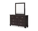 Covetown Twin Panel Bed, Dresser and Mirror