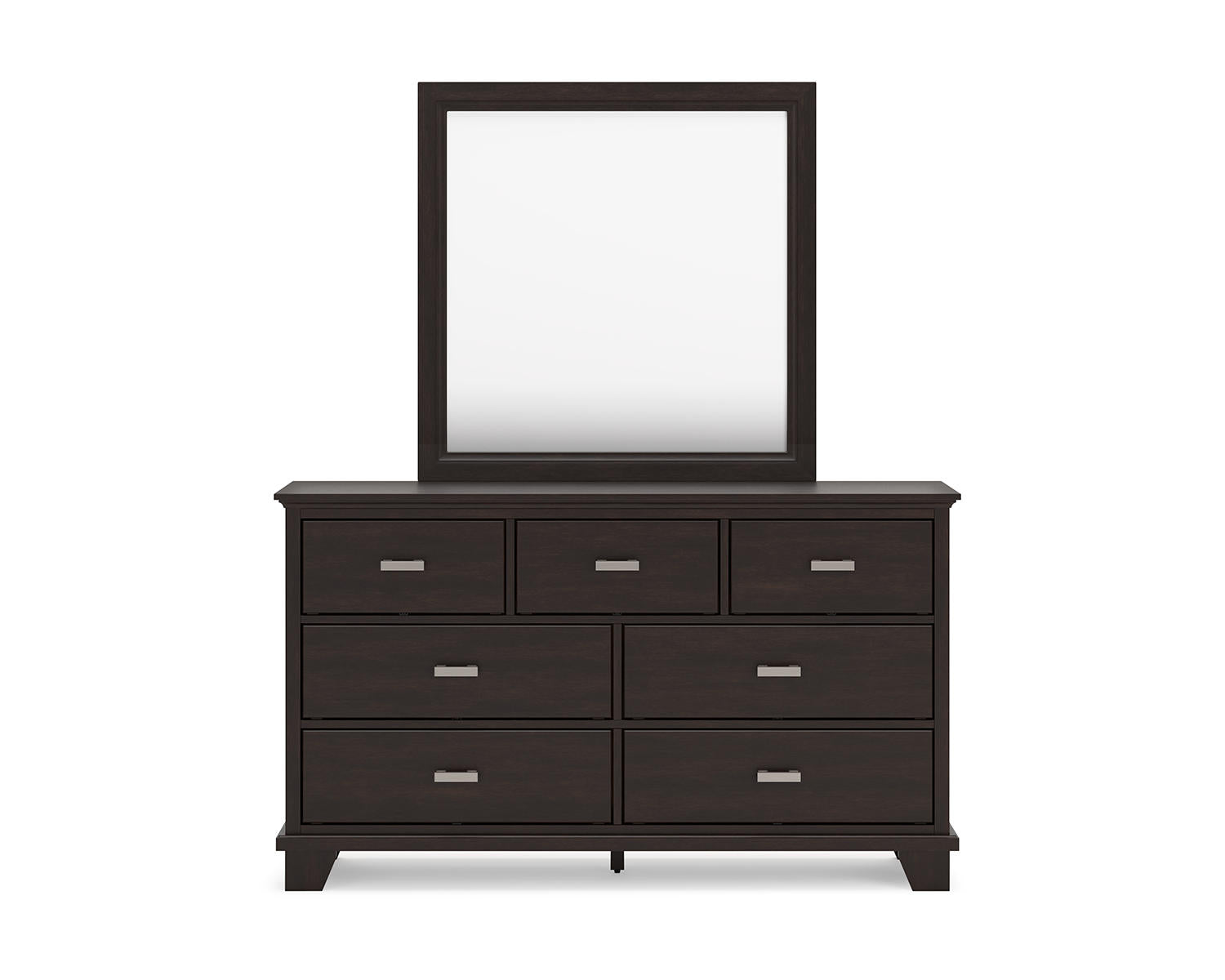 Covetown King Panel Bed, Dresser, Mirror and Nightstand