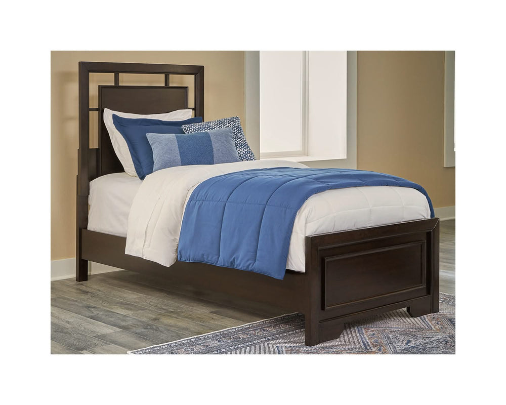 Cama individual con paneles Covetown