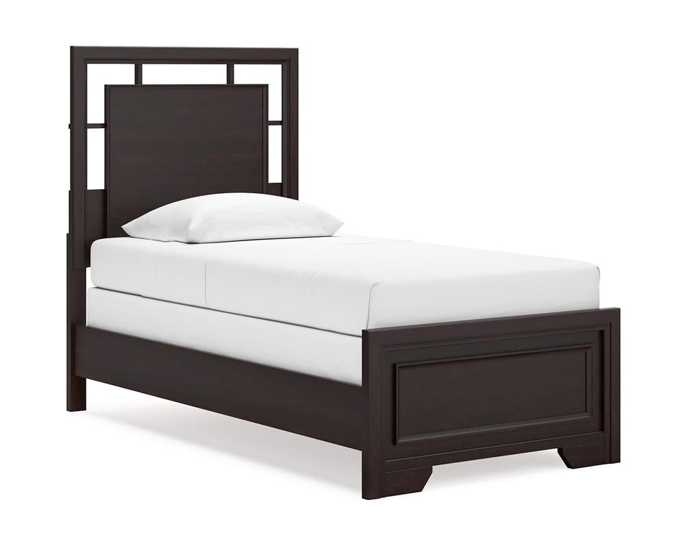 Covetown Twin Panel Bed, Dresser and Mirror