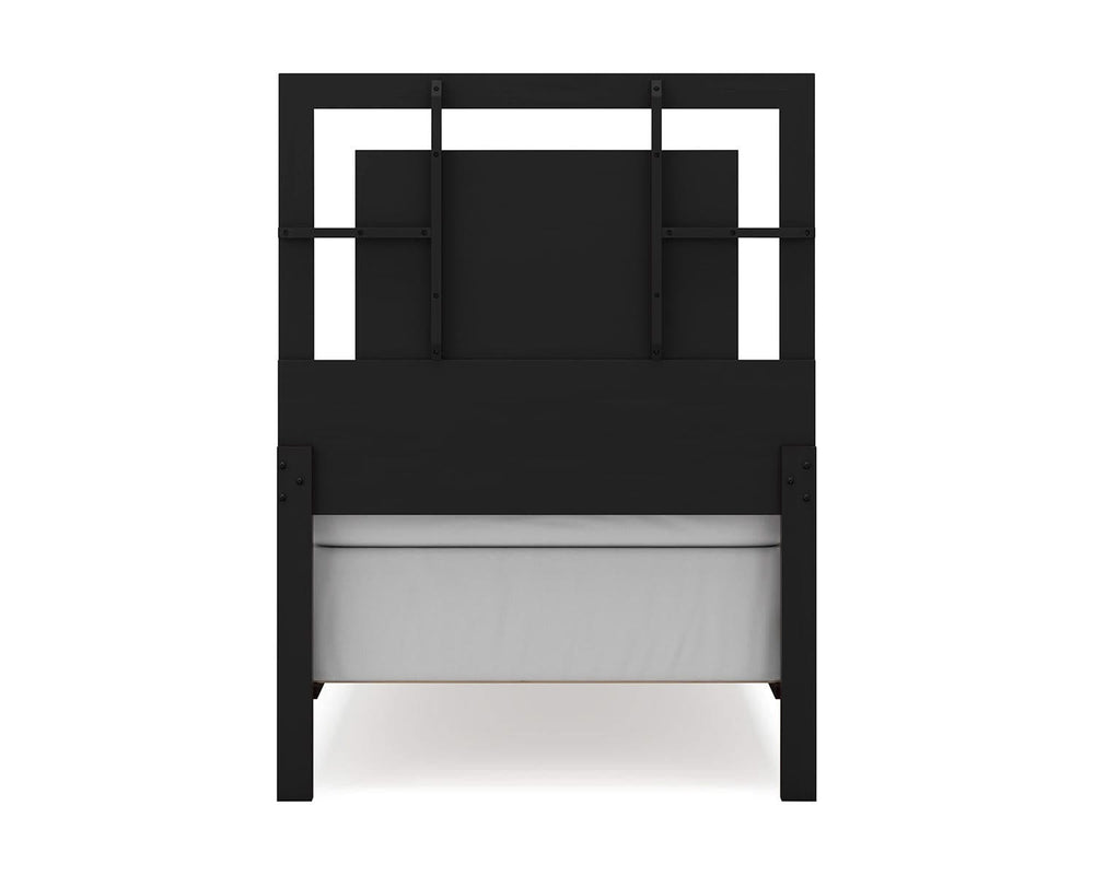 Cama individual con paneles Covetown