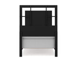 Cama individual con paneles Covetown