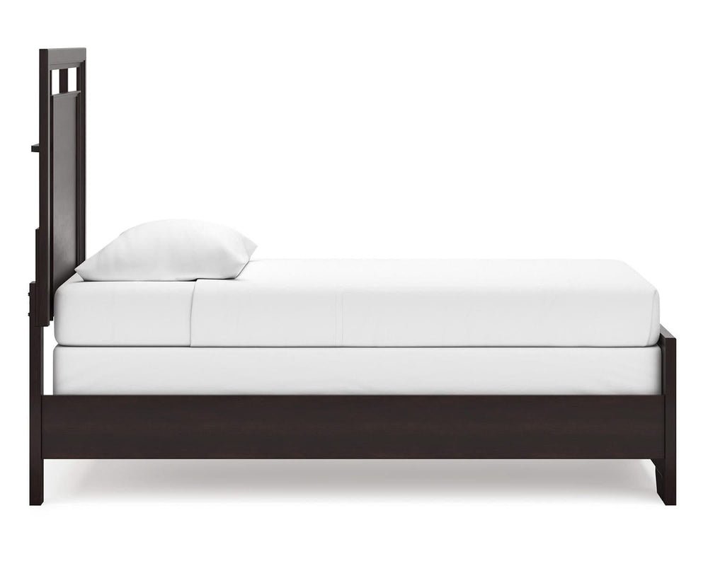 Cama individual con paneles Covetown