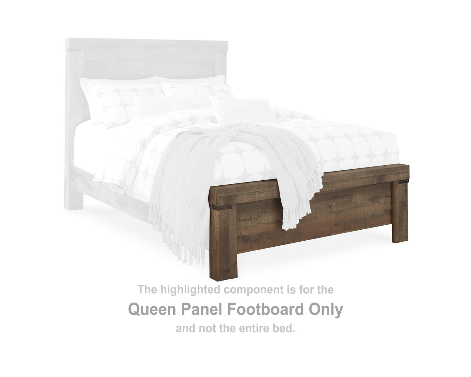 Trinell Queen Panel Footboard
