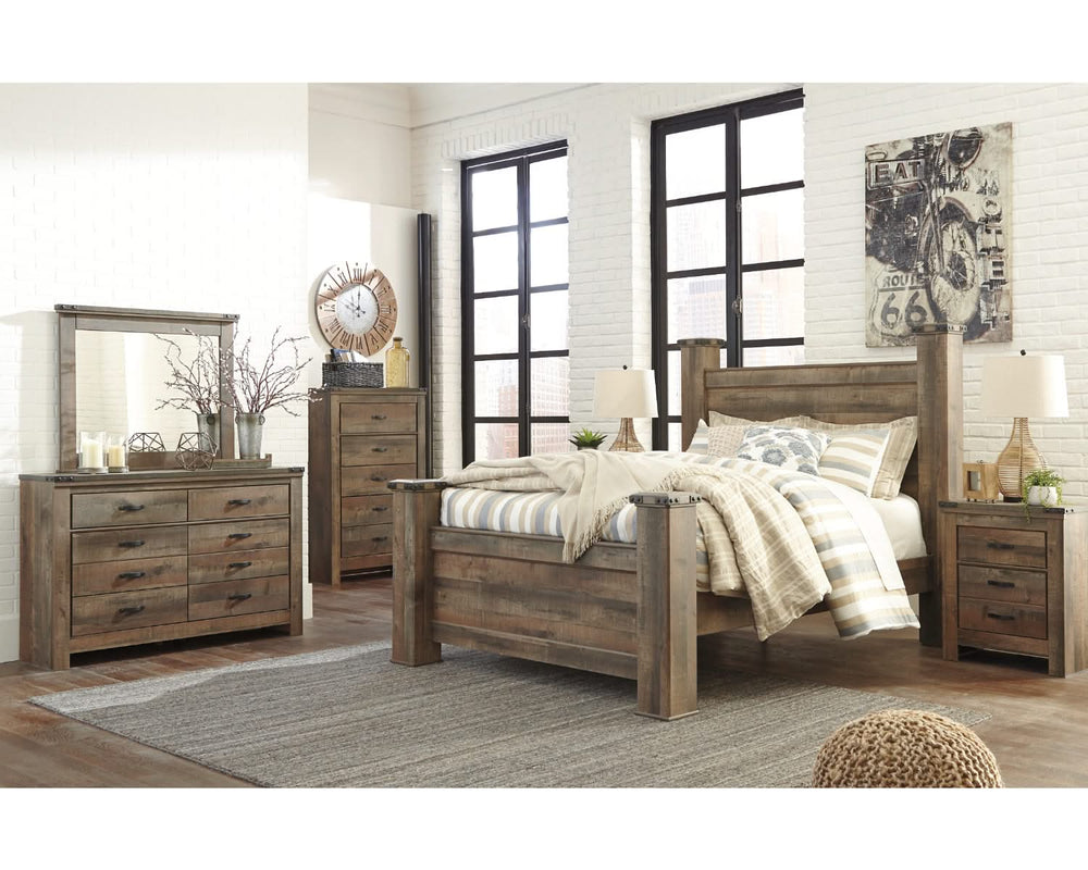 Cama con dosel Trinell Queen
