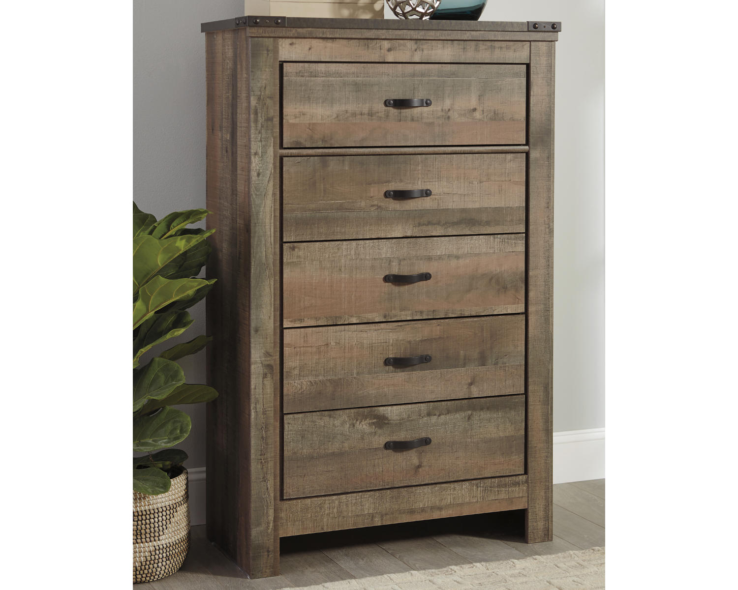 Trinell Twin Storage Bed, Chest and Nightstand