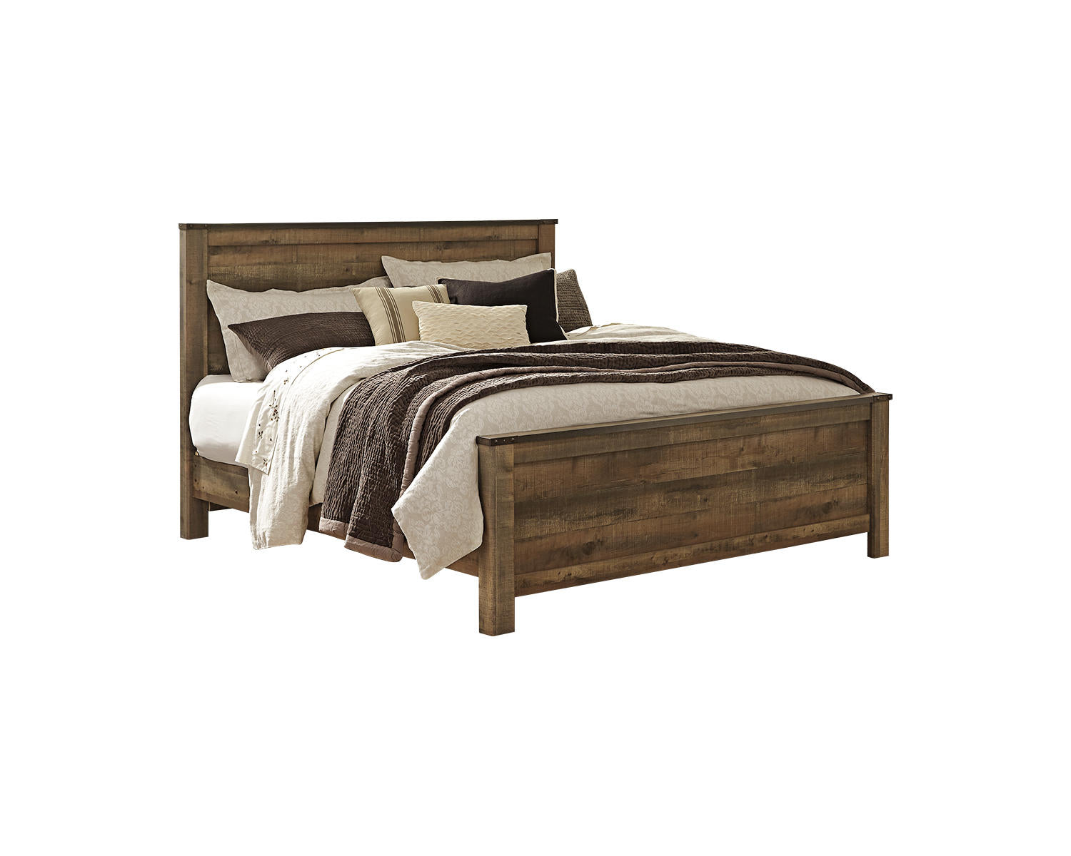 Trinell King Panel Bed, Dresser, Mirror and Nightstand