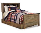 Trinell Twin Bookcase Bed with 1 Large Storage Drawer