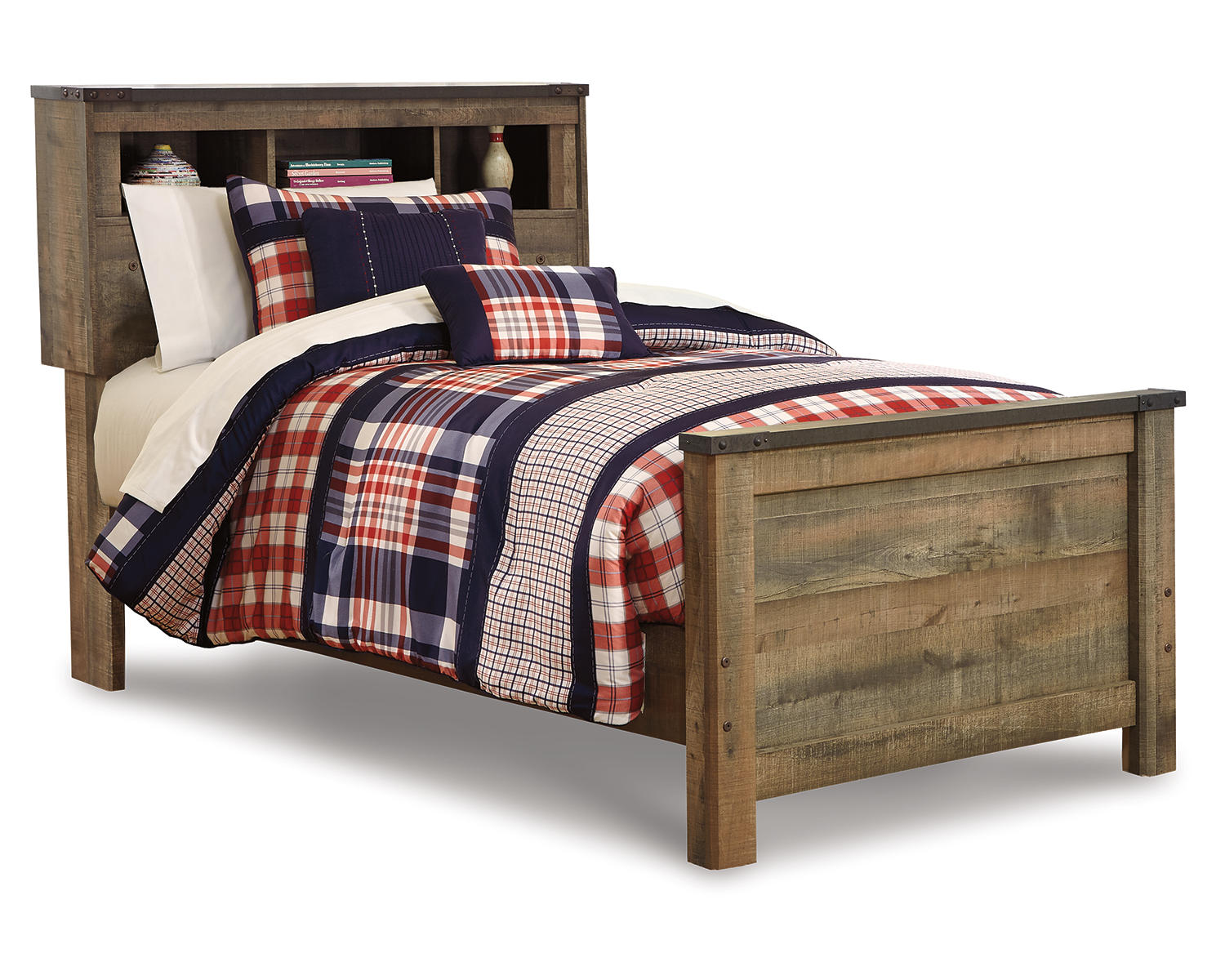 Trinell Twin Bookcase Bed