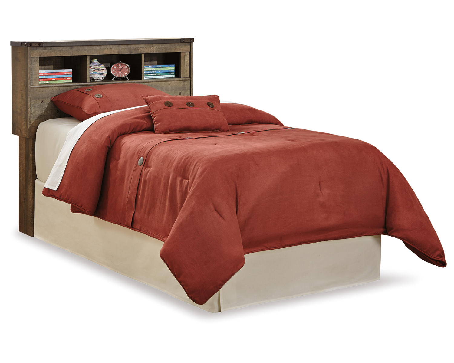 Trinell Twin Bookcase Headboard