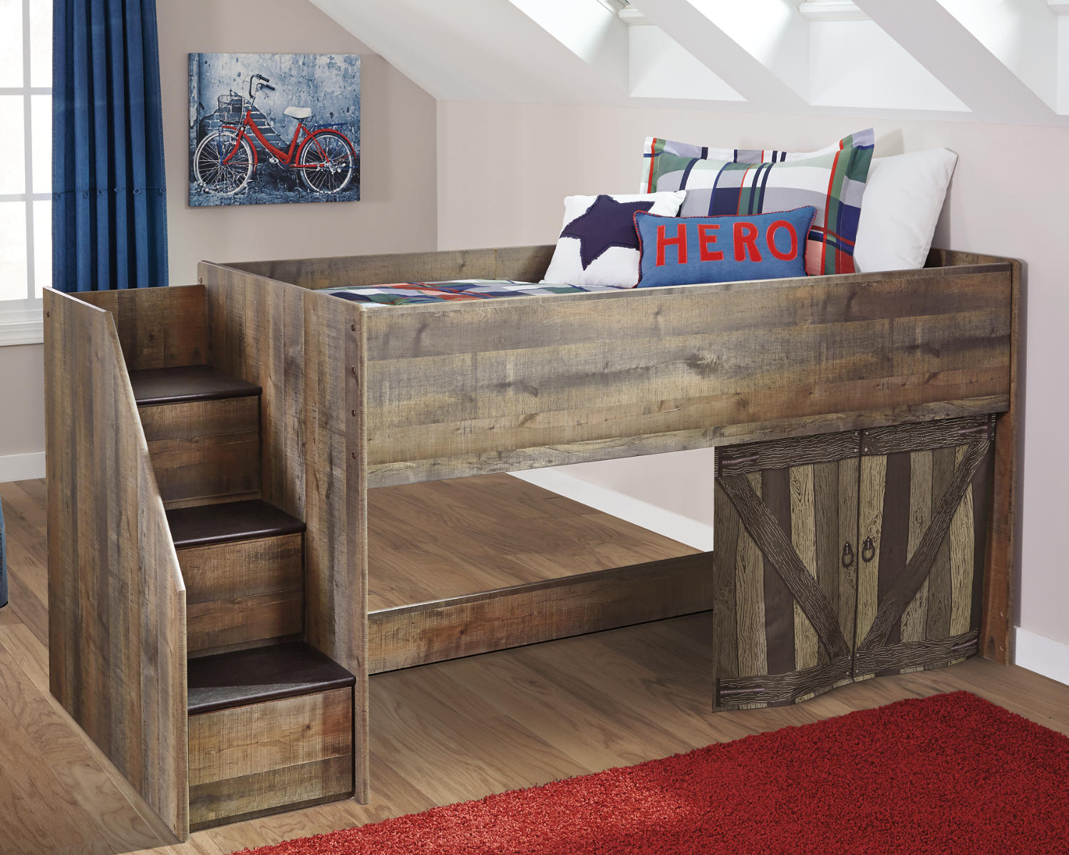 Trinell Twin Loft Bed