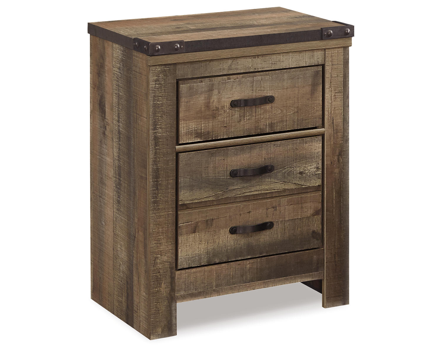Trinell King Panel Bed and Nightstand