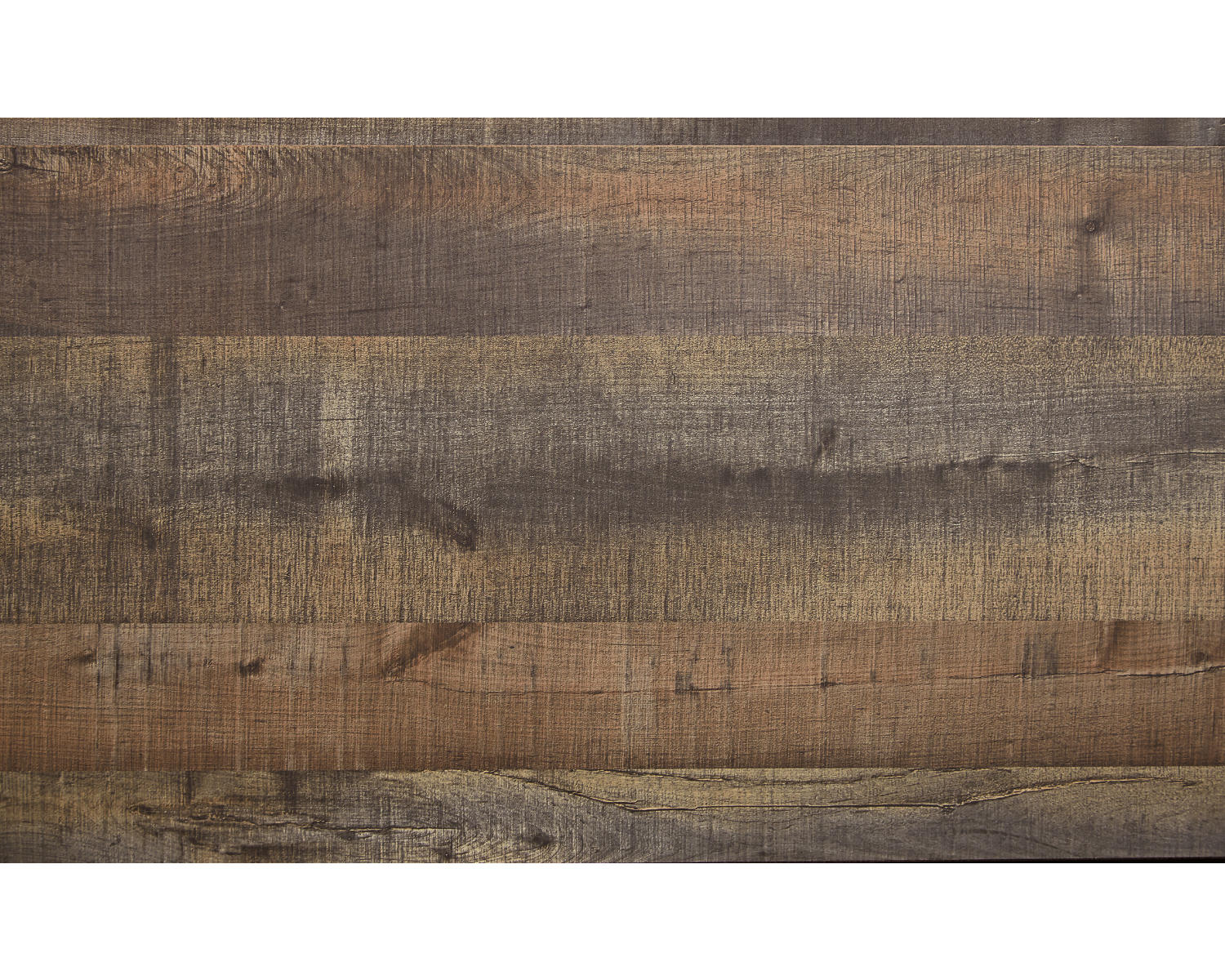 Trinell Full Panel Bed with Mirrored Dresser