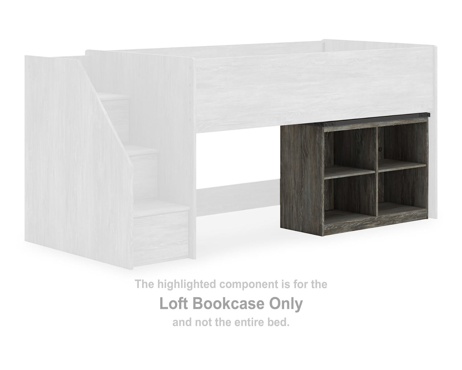 Frandern Loft Bookcase