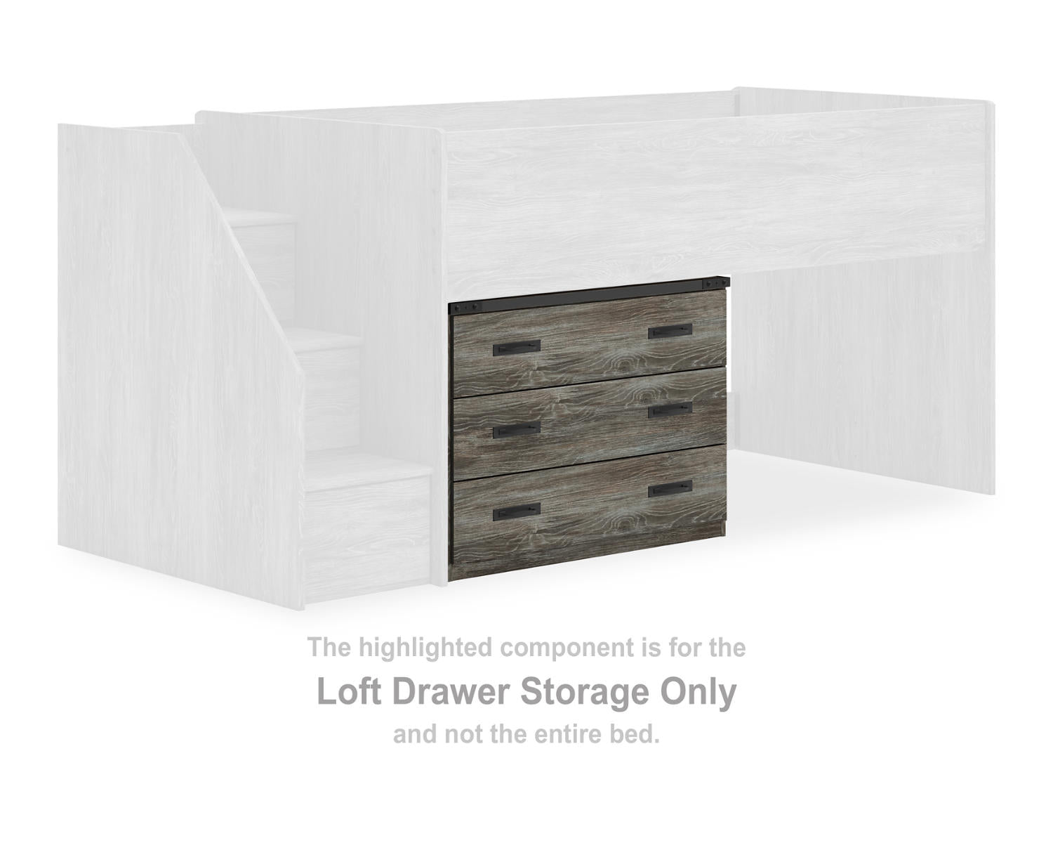 Frandern Loft Drawer Storage
