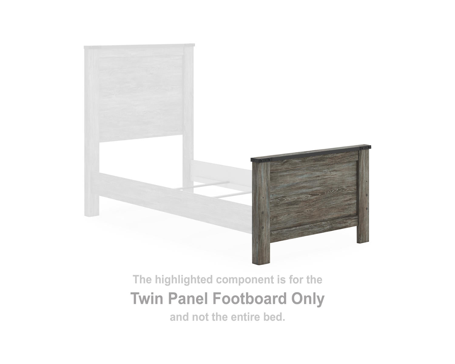 Frandern Twin Panel Footboard