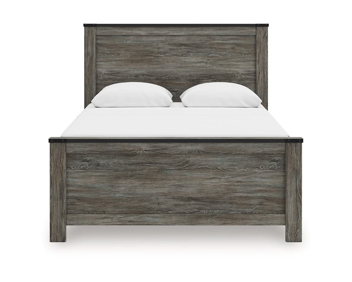 Cama Queen con paneles Frandern