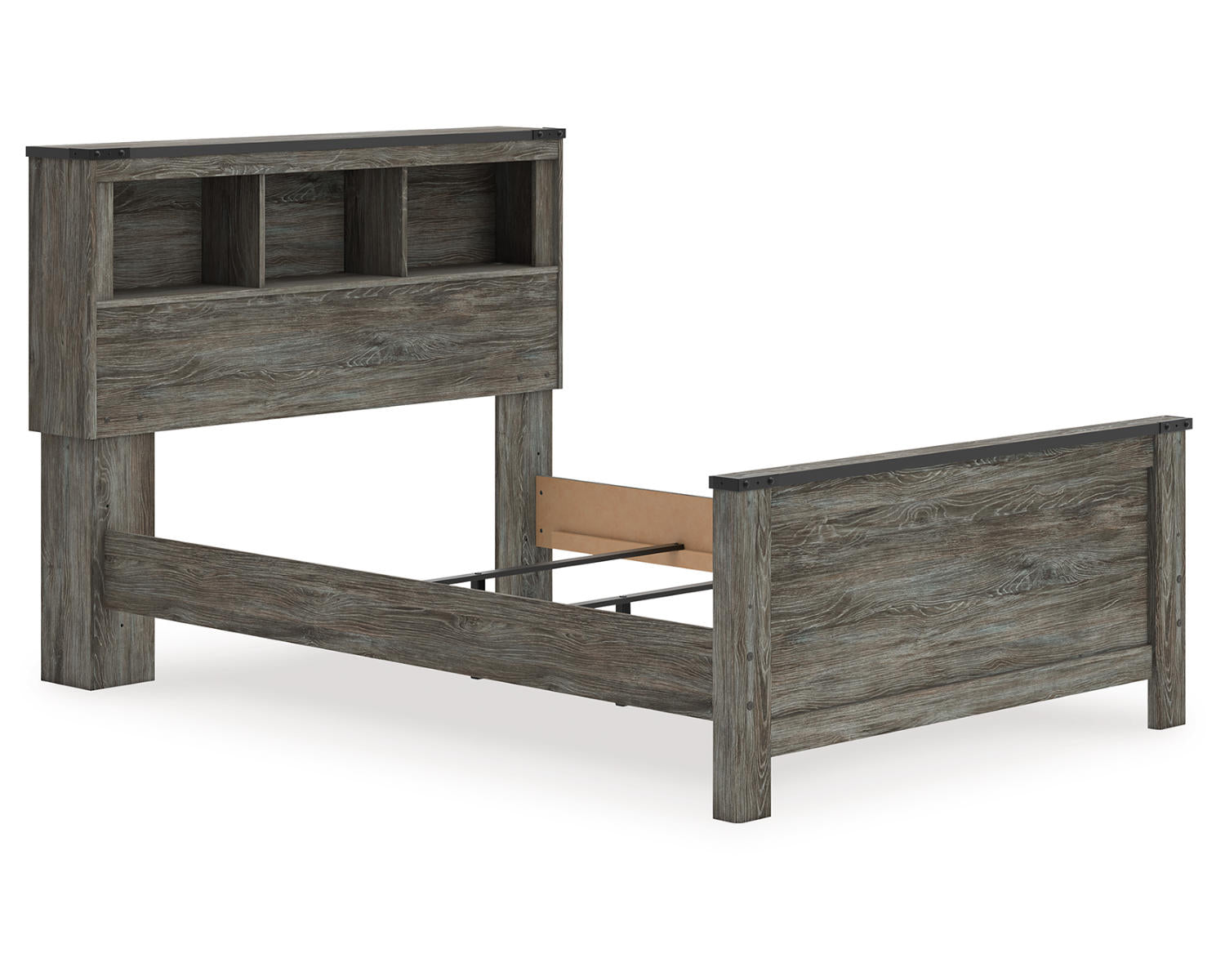 Frandern Full Bookcase Panel Bed