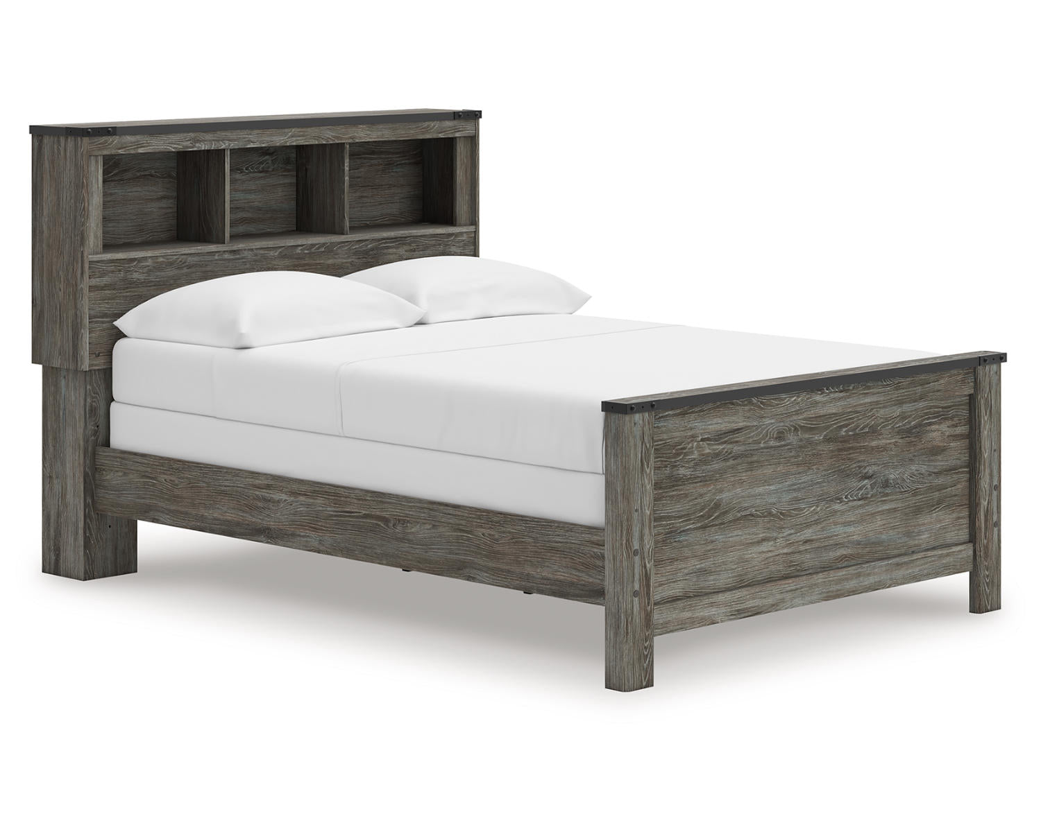 Frandern Full Bookcase Panel Bed