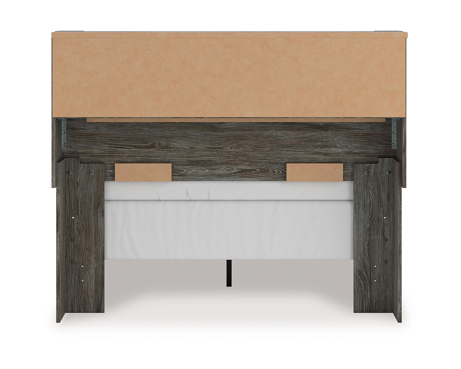 Frandern Full Bookcase Panel Bed
