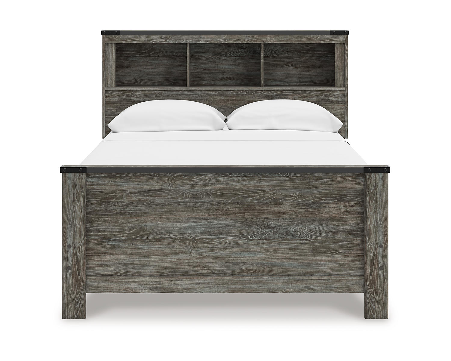 Frandern Full Bookcase Panel Bed