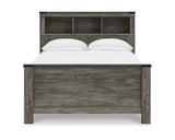 Frandern Full Bookcase Panel Bed
