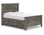 Frandern Full Panel Bed with Storage