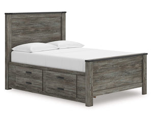 Frandern Full Panel Bed with Storage