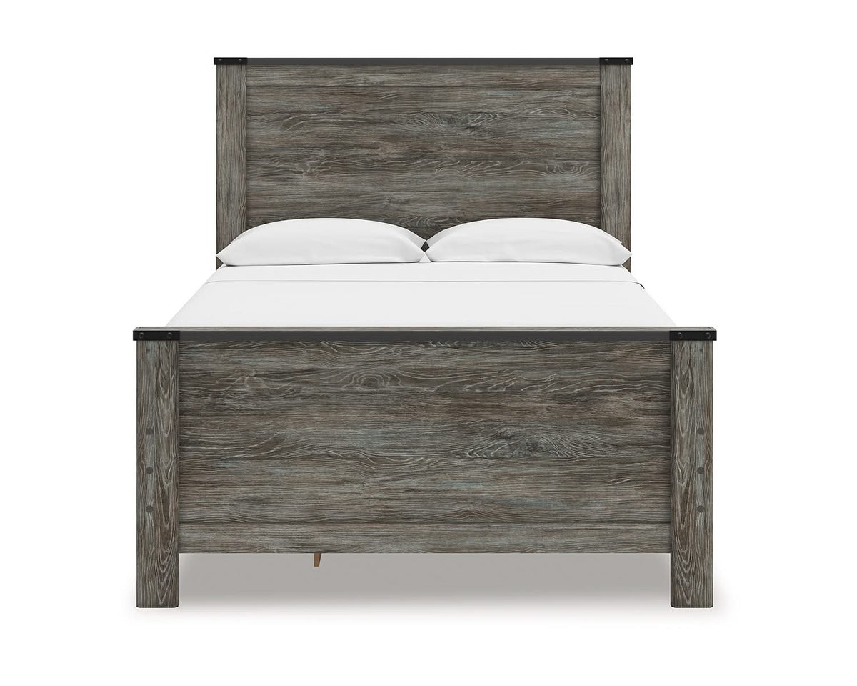 Frandern Full Panel Bed with Storage