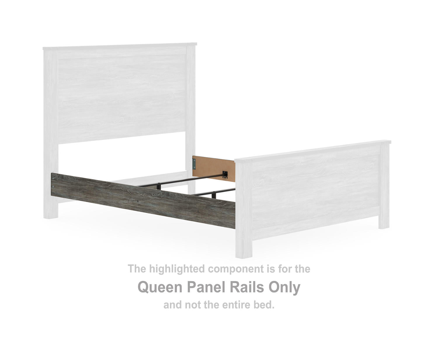 Frandern Queen Panel Rails