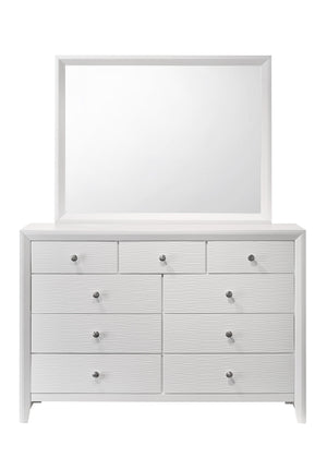 SETB4710 GRUPO DE DORMITORIO KING EVAN WHITE