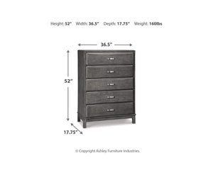 Caitbrook Queen Storage Bed and Chest
