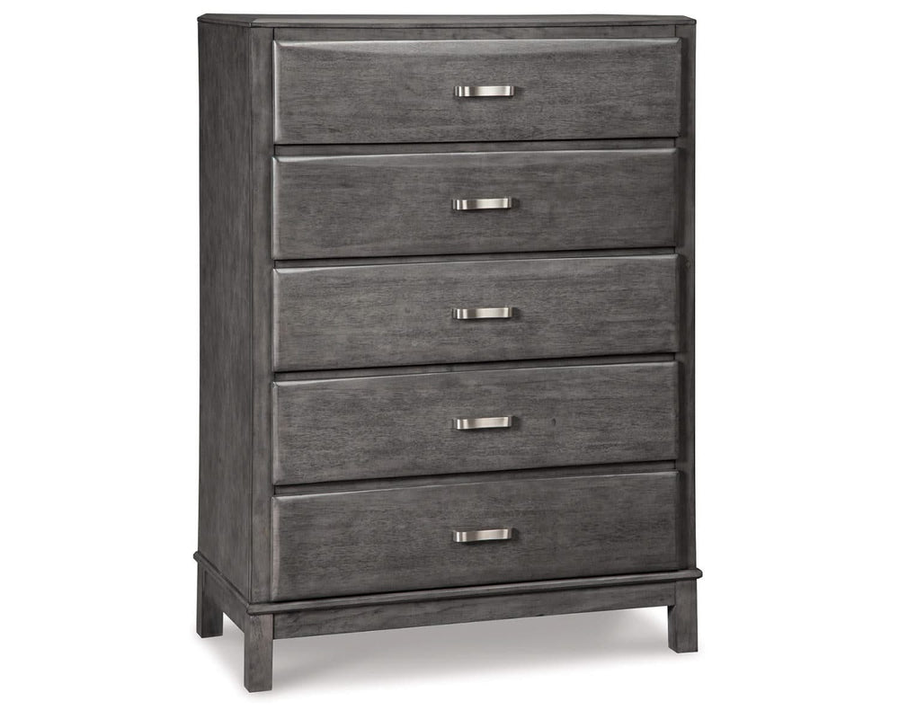 Caitbrook Queen Storage Bed, Dresser and Chest