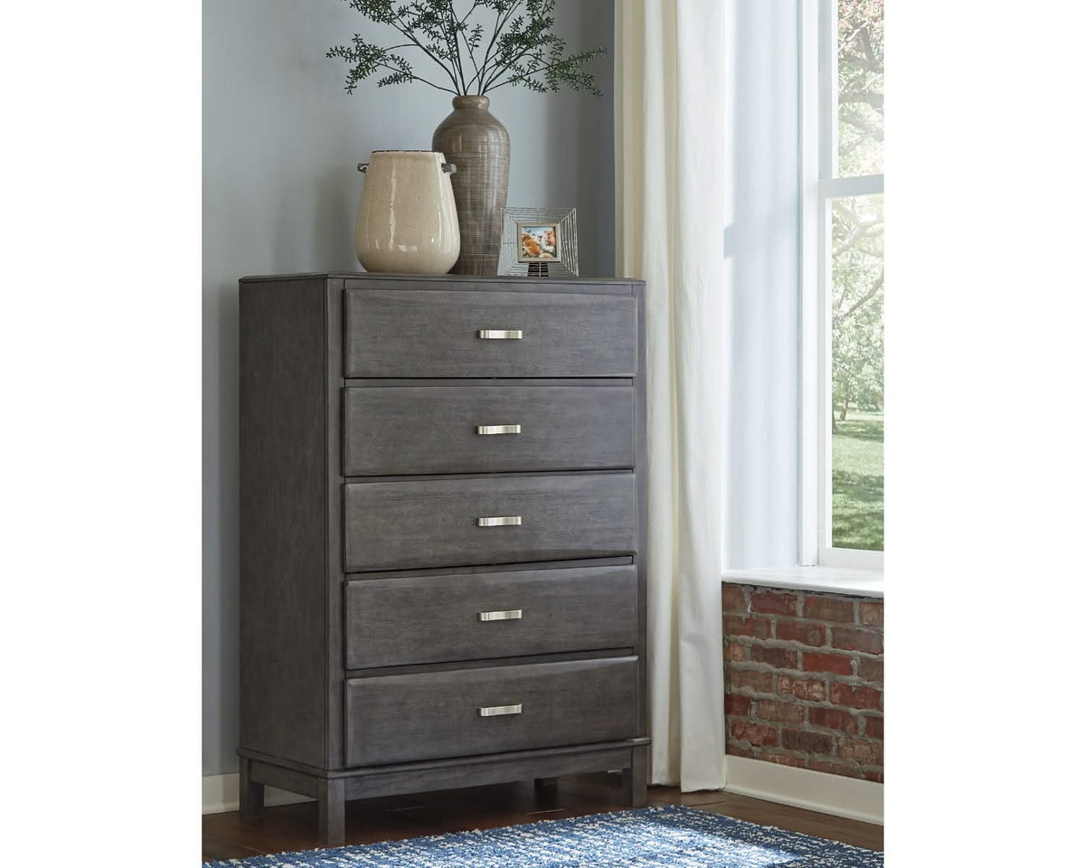 Caitbrook Queen Storage Bed and Chest