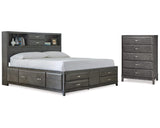 Caitbrook Queen Storage Bed and Chest