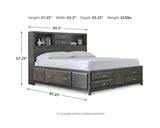 Caitbrook Queen Storage Bed and Chest