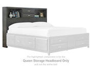 Caitbrook Queen Storage Headboard